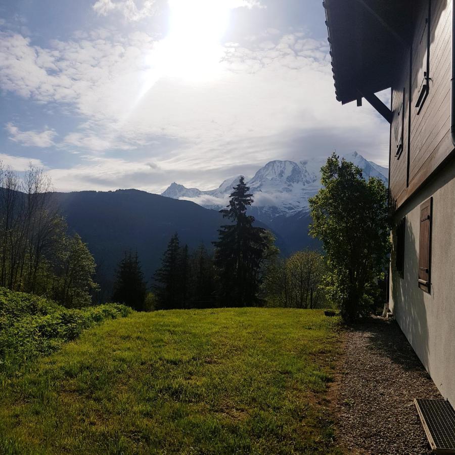 Appartement Saint Gervais Les Bains Vue Imprenable Mont Blanc Ngoại thất bức ảnh